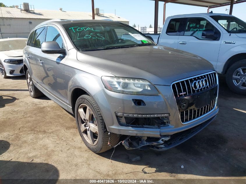 WA1LGAFE3CD004908 2012 Audi Q7 3.0T Premium