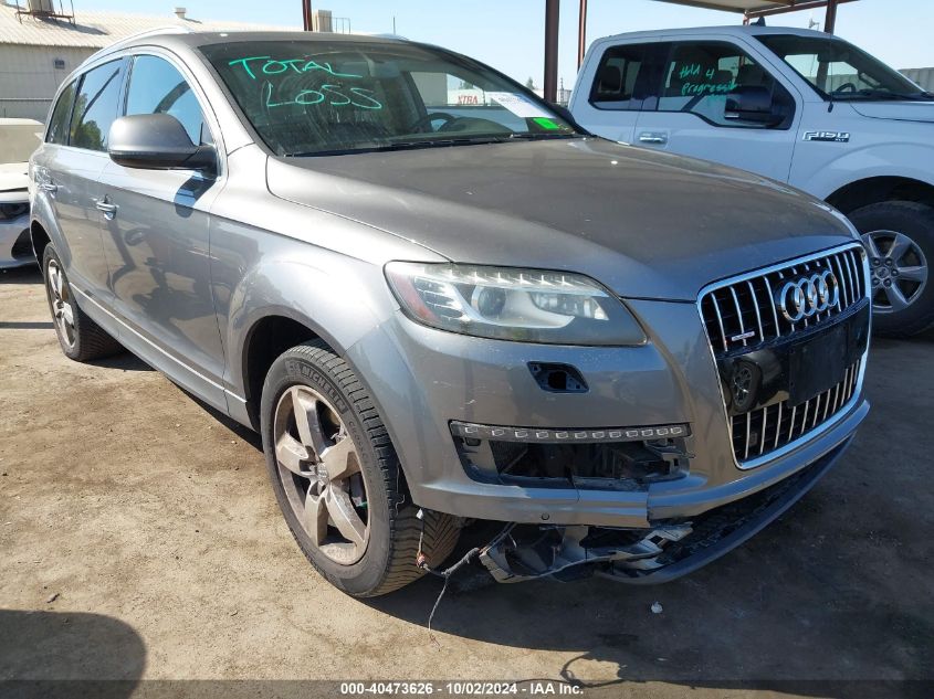 2012 Audi Q7 3.0T Premium VIN: WA1LGAFE3CD004908 Lot: 40473626