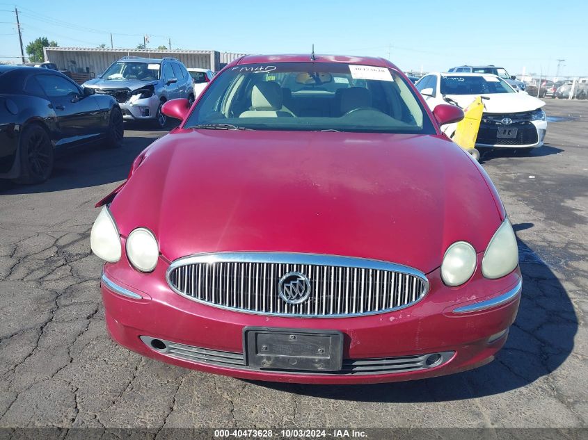 2005 Buick Lacrosse Cxs VIN: 2G4WE537551355741 Lot: 40473628