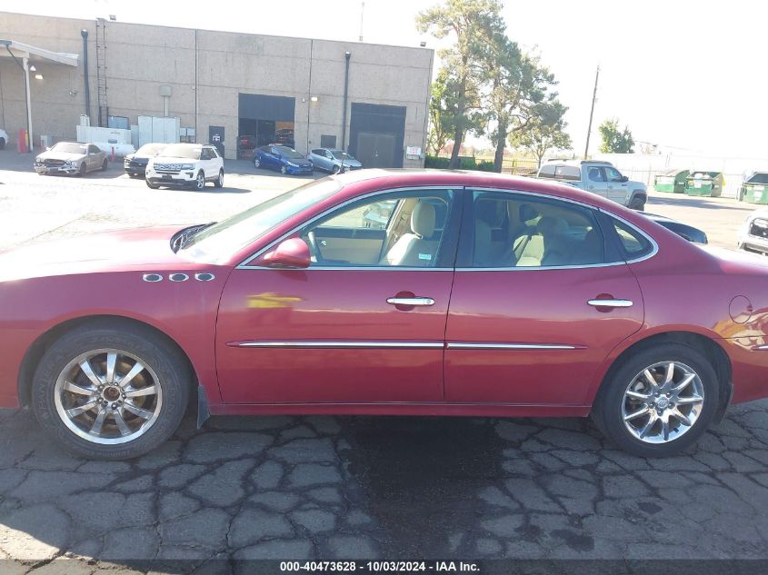 2005 Buick Lacrosse Cxs VIN: 2G4WE537551355741 Lot: 40473628