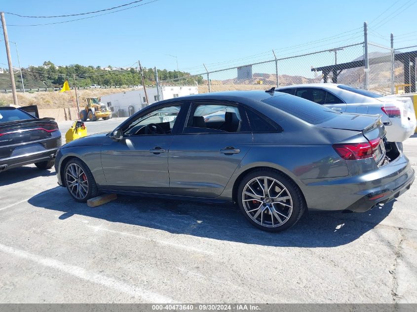 2023 Audi S4 Premium Plus Tfsi Quattro Tiptronic VIN: WAUB4AF48PA013254 Lot: 40473640