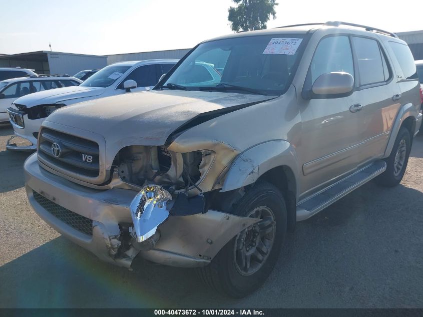 5TDZT34A43S145384 2003 Toyota Sequoia Sr5 V8