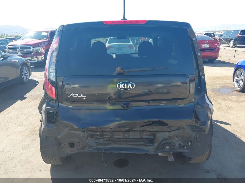 2016 Kia Soul + VIN: KNDJP3A54G7830686 Lot: 40473692