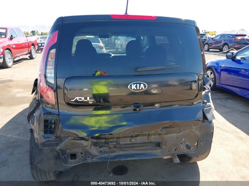 2016 Kia Soul + VIN: KNDJP3A54G7830686 Lot: 40473692