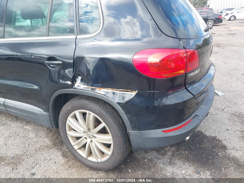 WVGBV7AX8DW522615 2013 Volkswagen Tiguan S/Se/Sel