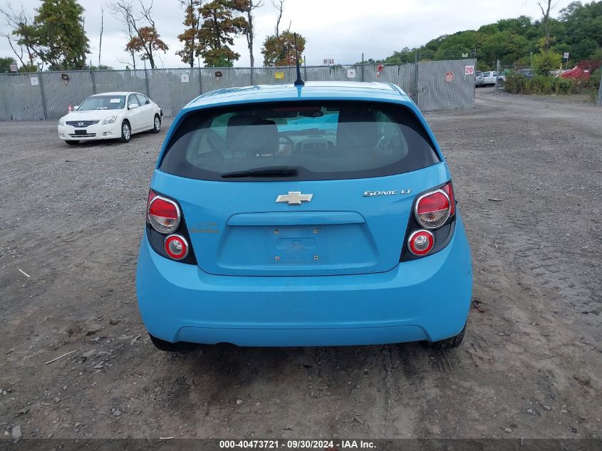 1G1JC6SG8E4185156 2014 Chevrolet Sonic Lt Auto