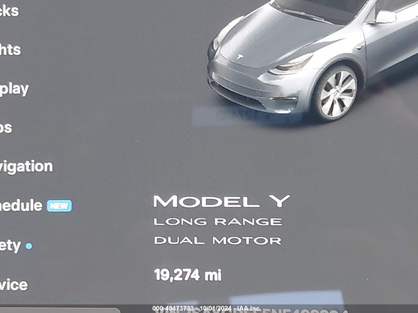 7SAYGDEE5NF402294 2022 Tesla Model Y