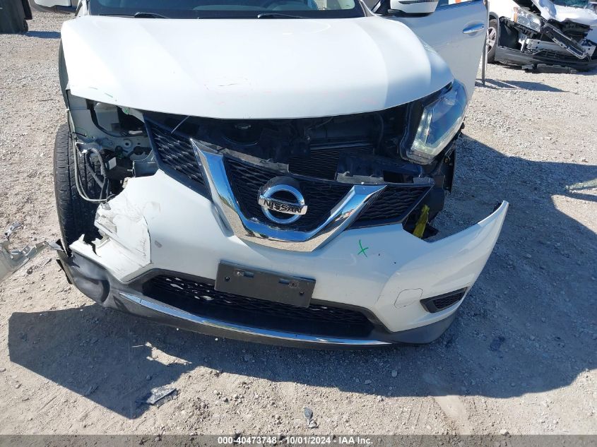 2016 Nissan Rogue S VIN: KNMAT2MV7GP715470 Lot: 40473748