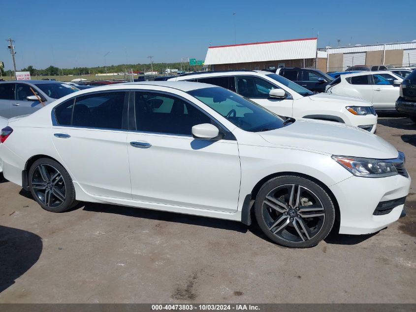 1HGCR2F6XHA204922 2017 Honda Accord Sport