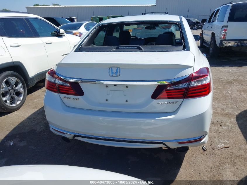 1HGCR2F6XHA204922 2017 Honda Accord Sport