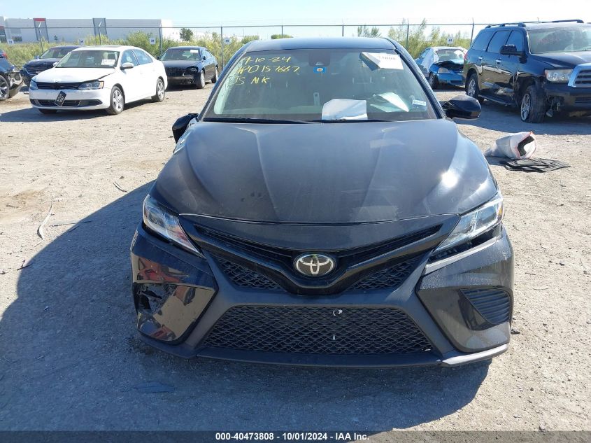 2020 Toyota Camry Se/Se Night Shade VIN: 4T1G11AKXLU894311 Lot: 40473808