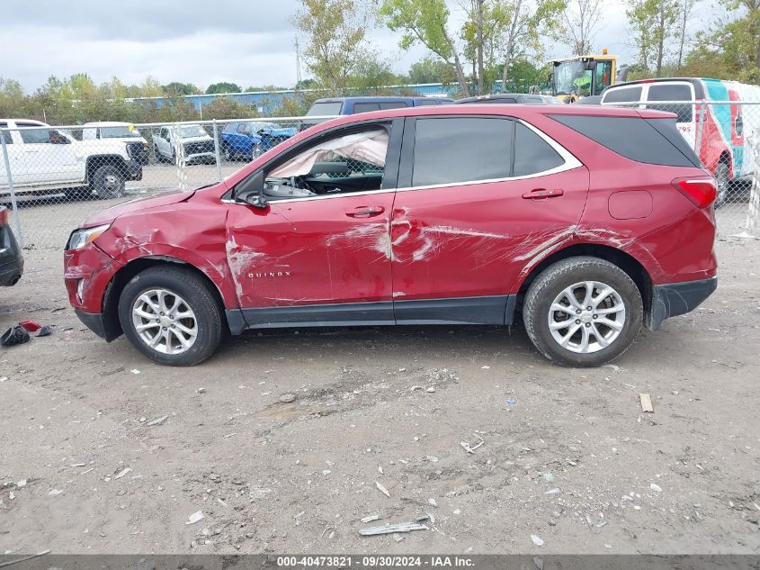 2018 Chevrolet Equinox Lt VIN: 3GNAXJEVXJL412707 Lot: 40473821