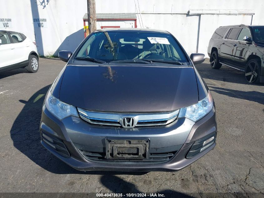 2014 Honda Insight Ex VIN: JHMZE2H76ES000729 Lot: 40473835