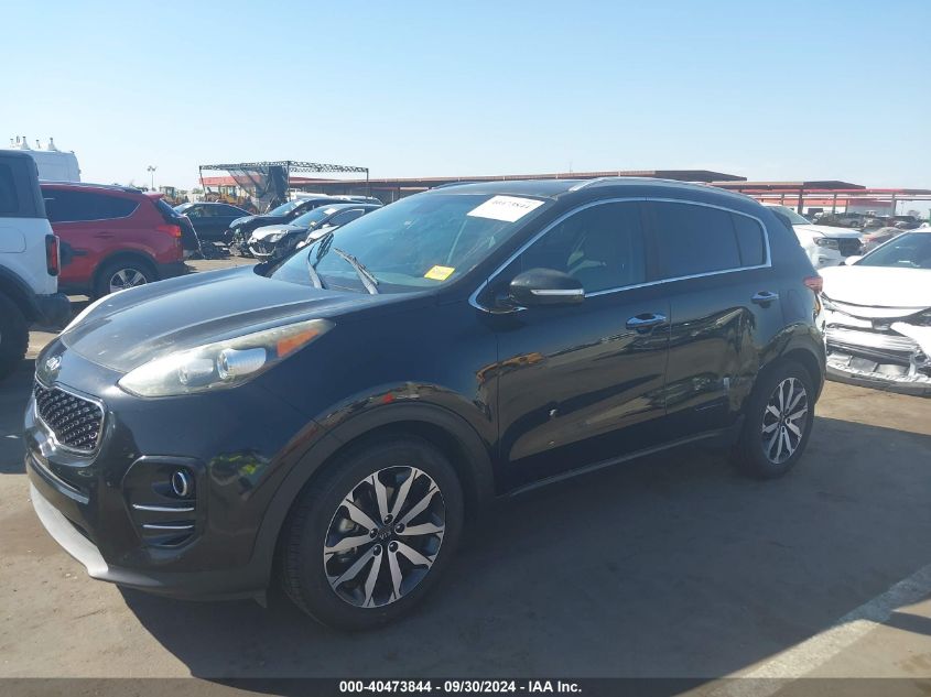 2018 Kia Sportage Ex VIN: KNDPN3ACXJ7355535 Lot: 40473844