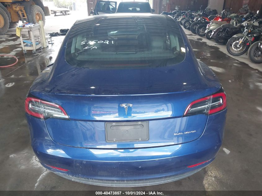 5YJ3E1EB3KF535021 2019 Tesla Model 3 Long Range/Performance