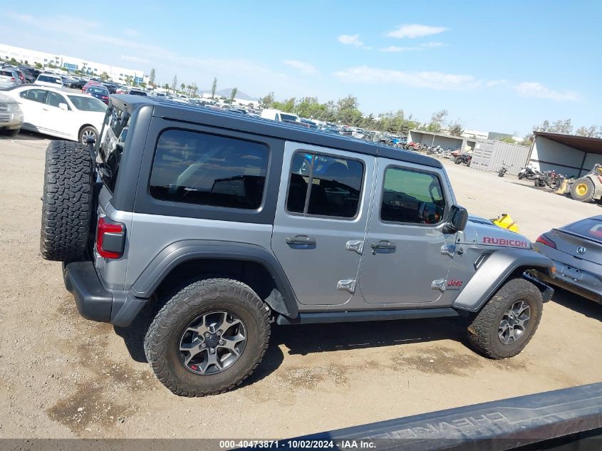 2018 Jeep Wrangler Unlimited Rubicon 4X4 VIN: 1C4HJXFG3JW119253 Lot: 40473871