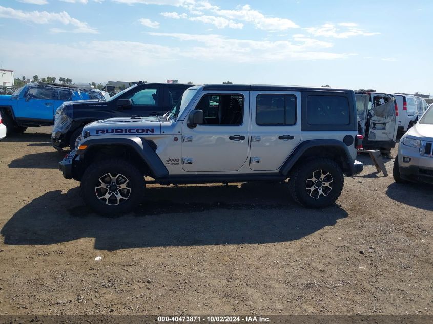 2018 Jeep Wrangler Unlimited Rubicon 4X4 VIN: 1C4HJXFG3JW119253 Lot: 40473871