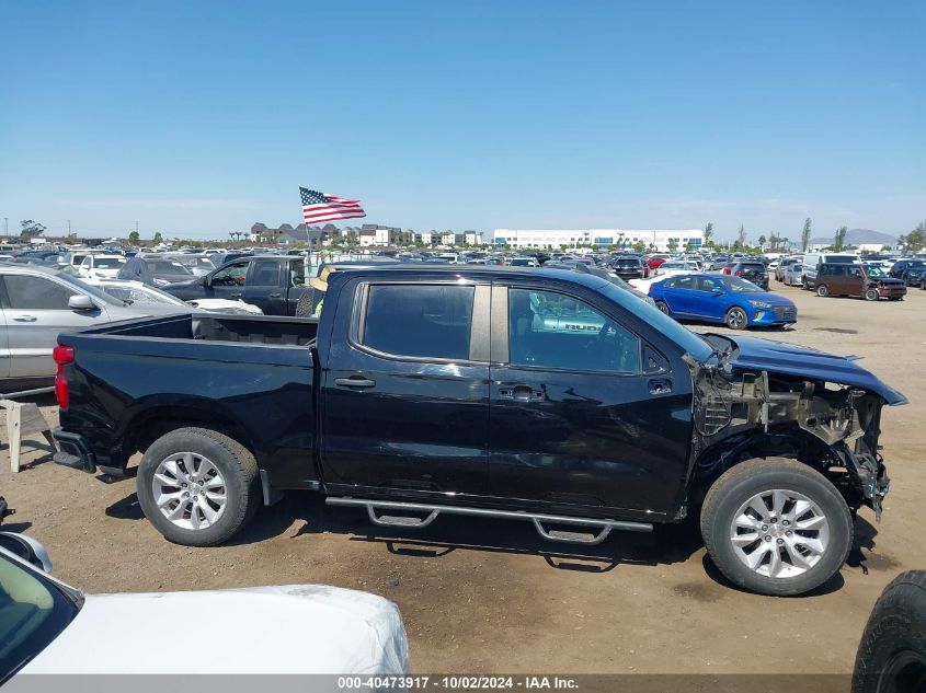 2021 Chevrolet Silverado 1500 2Wd Short Bed Custom VIN: 1GCPWBEK8MZ412980 Lot: 40473917