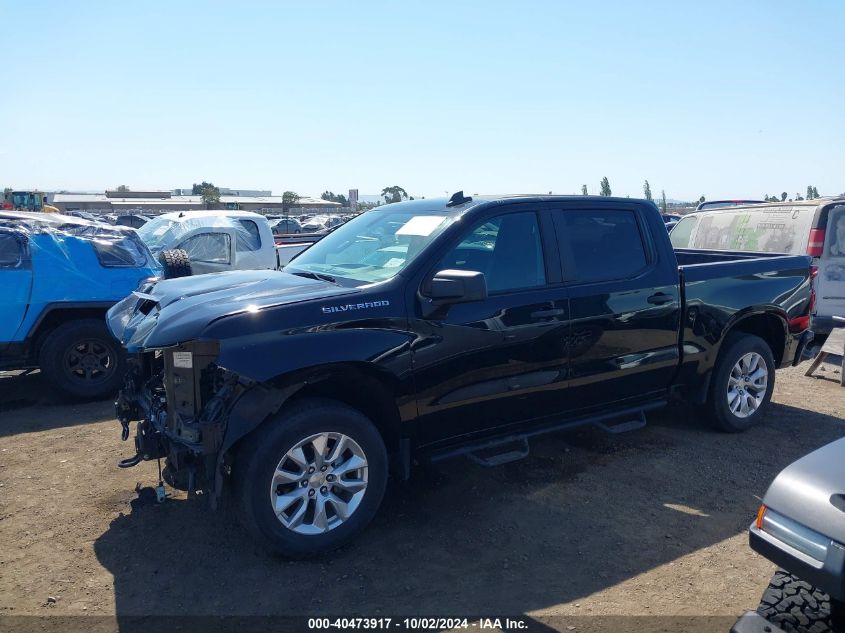 2021 Chevrolet Silverado 1500 2Wd Short Bed Custom VIN: 1GCPWBEK8MZ412980 Lot: 40473917