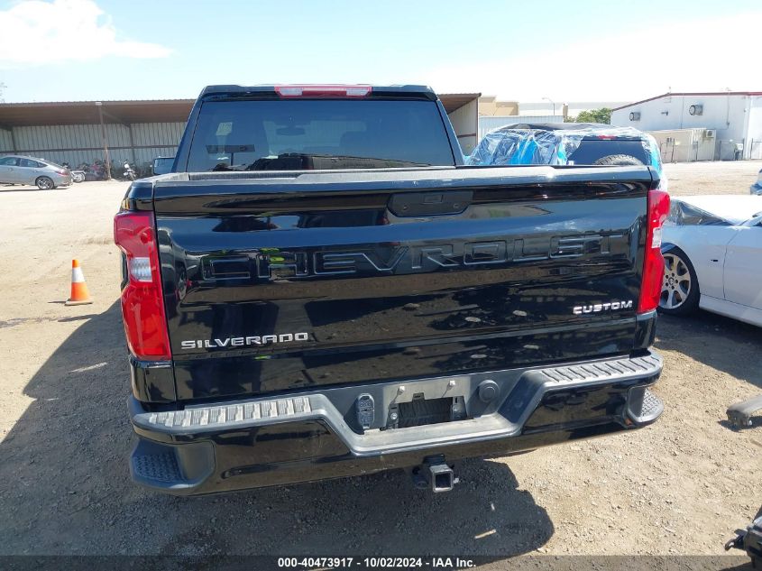 2021 Chevrolet Silverado 1500 2Wd Short Bed Custom VIN: 1GCPWBEK8MZ412980 Lot: 40473917