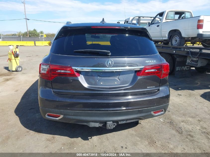 2014 Acura Mdx VIN: 5FRYD4H2XEB006688 Lot: 40473918