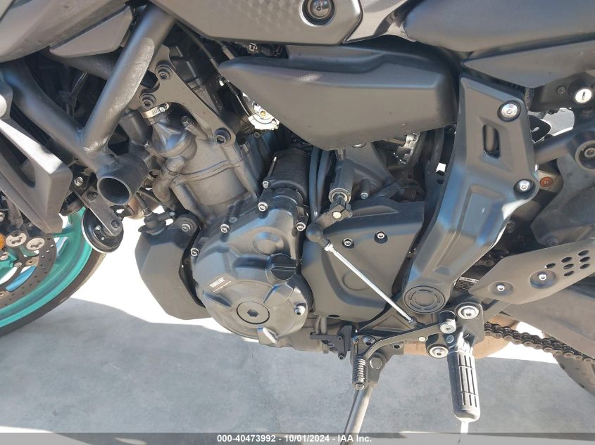 2024 Yamaha Mt07 VIN: JYARM32E9RA008185 Lot: 40473992