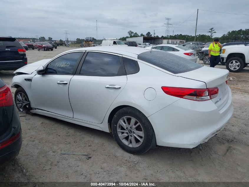 2017 Kia Optima Lx VIN: 5XXGT4L35HG169217 Lot: 40473994