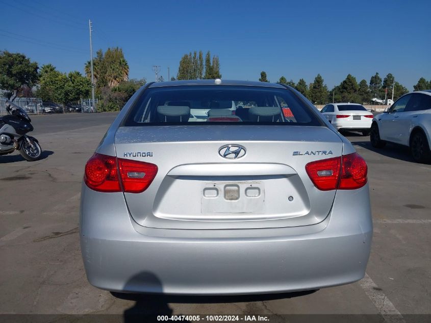 2008 Hyundai Elantra Gls/Se VIN: KMHDU46D38U291830 Lot: 40474005