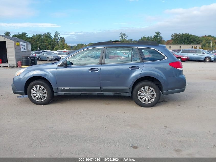 2013 Subaru Outback 2.5I VIN: 4S4BRBAC4D3243393 Lot: 40474010