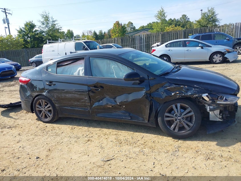5NPD84LF8JH326618 2018 Hyundai Elantra Sel