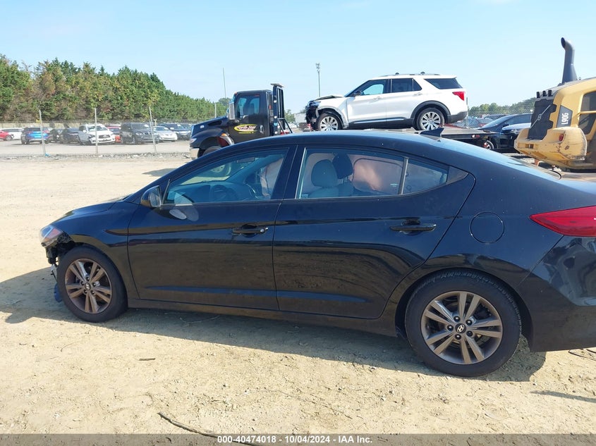 5NPD84LF8JH326618 2018 Hyundai Elantra Sel