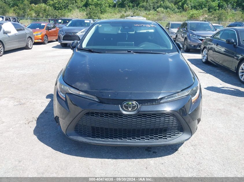 2021 Toyota Corolla Le VIN: 5YFEPMAE6MP242256 Lot: 40474035