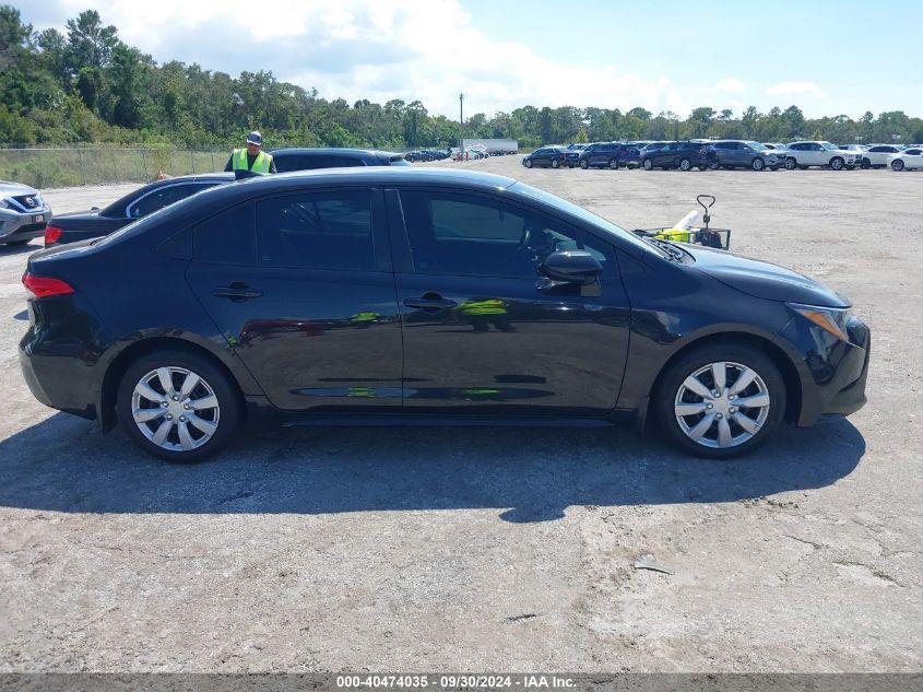 2021 Toyota Corolla Le VIN: 5YFEPMAE6MP242256 Lot: 40474035