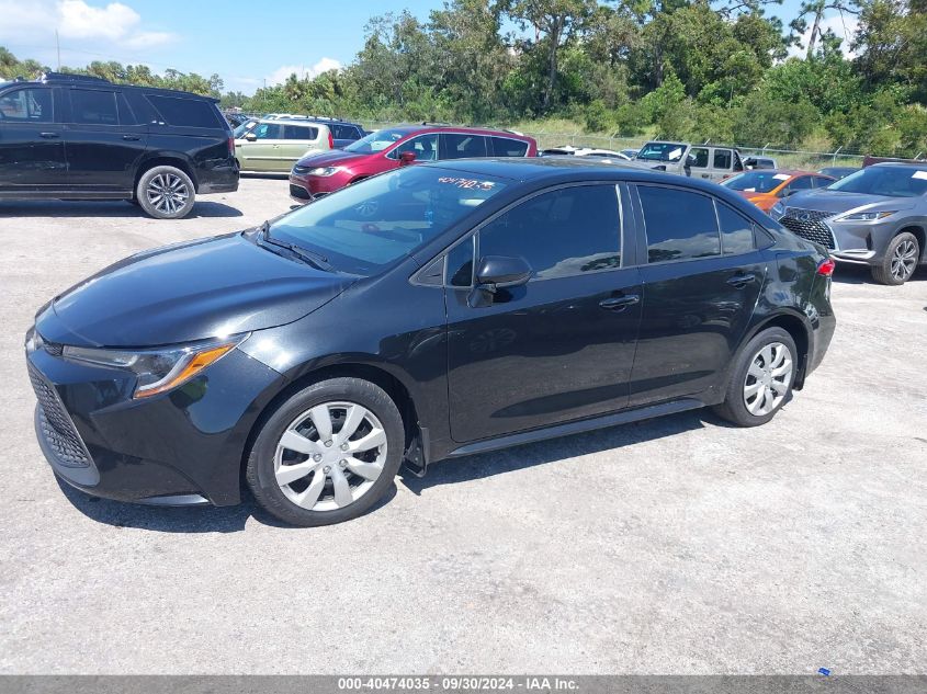 2021 Toyota Corolla Le VIN: 5YFEPMAE6MP242256 Lot: 40474035