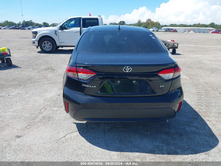 2021 Toyota Corolla Le VIN: 5YFEPMAE6MP242256 Lot: 40474035