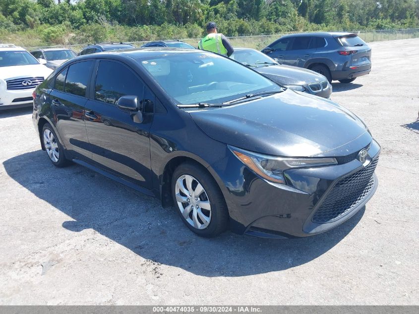 2021 Toyota Corolla Le VIN: 5YFEPMAE6MP242256 Lot: 40474035