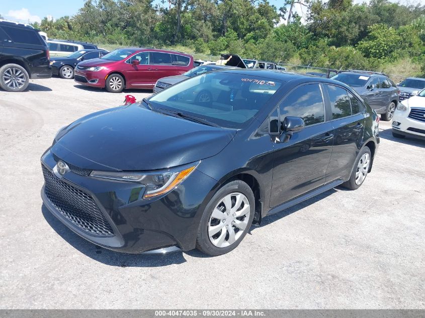 2021 Toyota Corolla Le VIN: 5YFEPMAE6MP242256 Lot: 40474035