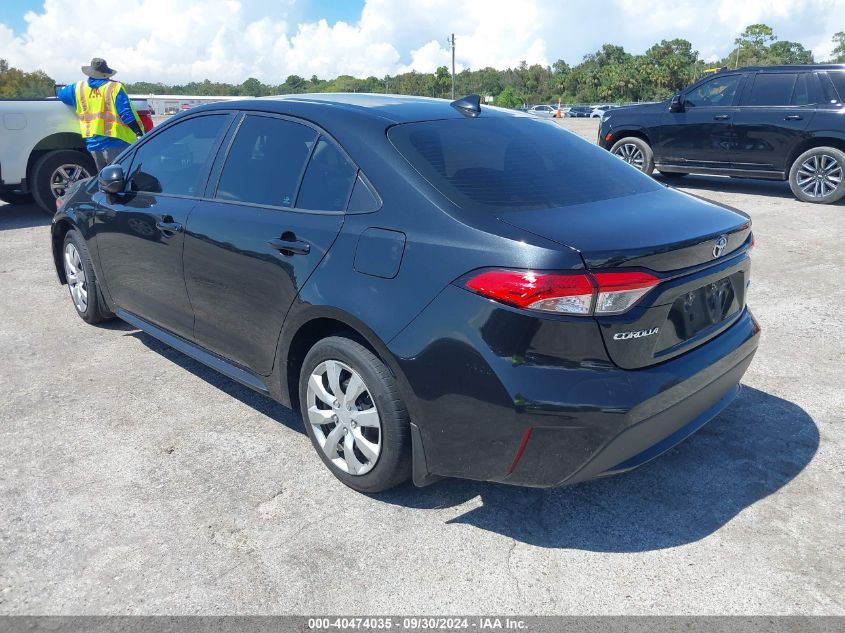 2021 Toyota Corolla Le VIN: 5YFEPMAE6MP242256 Lot: 40474035