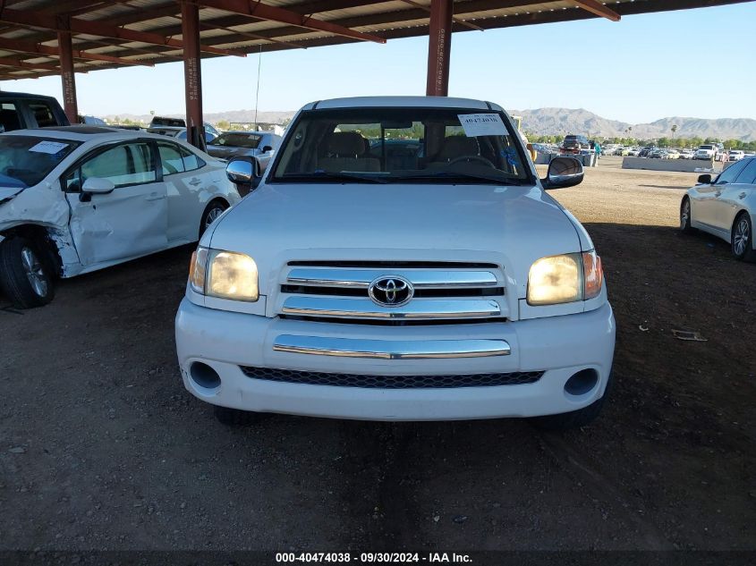 2003 Toyota Tundra Sr5 VIN: 5TBRN341X3S356768 Lot: 40474038