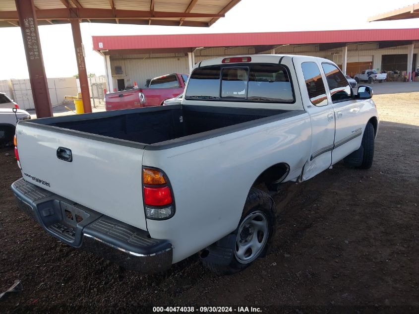 2003 Toyota Tundra Sr5 VIN: 5TBRN341X3S356768 Lot: 40474038