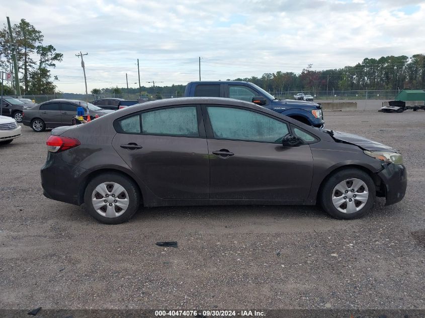 2017 Kia Forte Lx VIN: 3KPFK4A71HE013950 Lot: 40474076