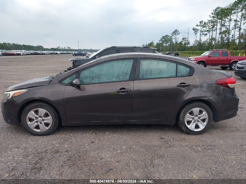 2017 Kia Forte Lx VIN: 3KPFK4A71HE013950 Lot: 40474076