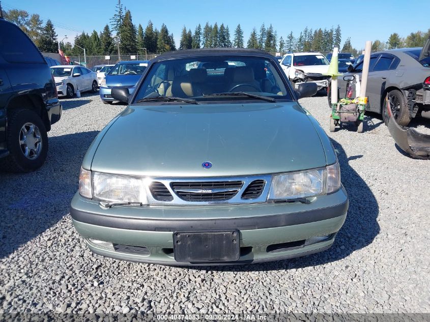 2000 Saab 9-3 VIN: YS3DD78H8Y7007394 Lot: 40474083