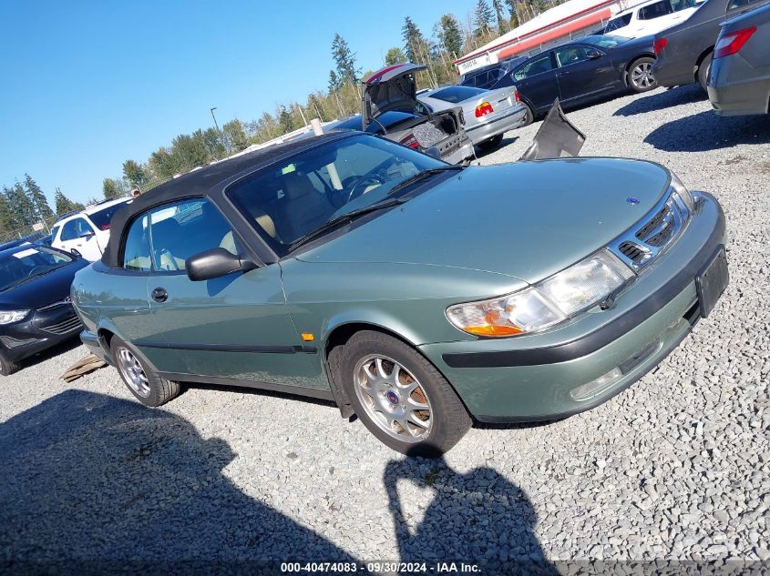 2000 Saab 9-3 VIN: YS3DD78H8Y7007394 Lot: 40474083