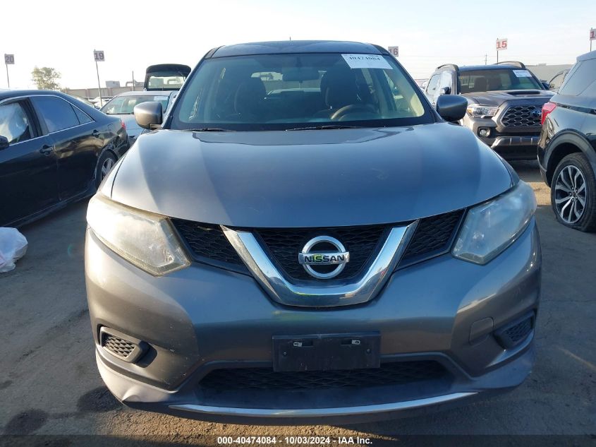 2016 Nissan Rogue S VIN: 5N1AT2MN6GC806295 Lot: 40474084