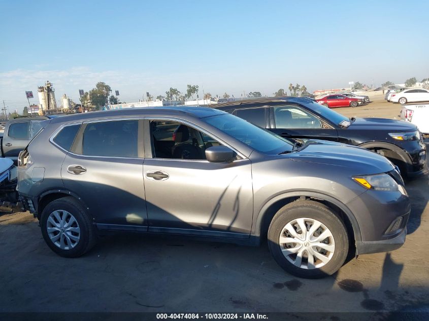 2016 Nissan Rogue S VIN: 5N1AT2MN6GC806295 Lot: 40474084