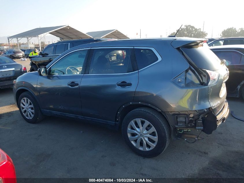 2016 Nissan Rogue S VIN: 5N1AT2MN6GC806295 Lot: 40474084