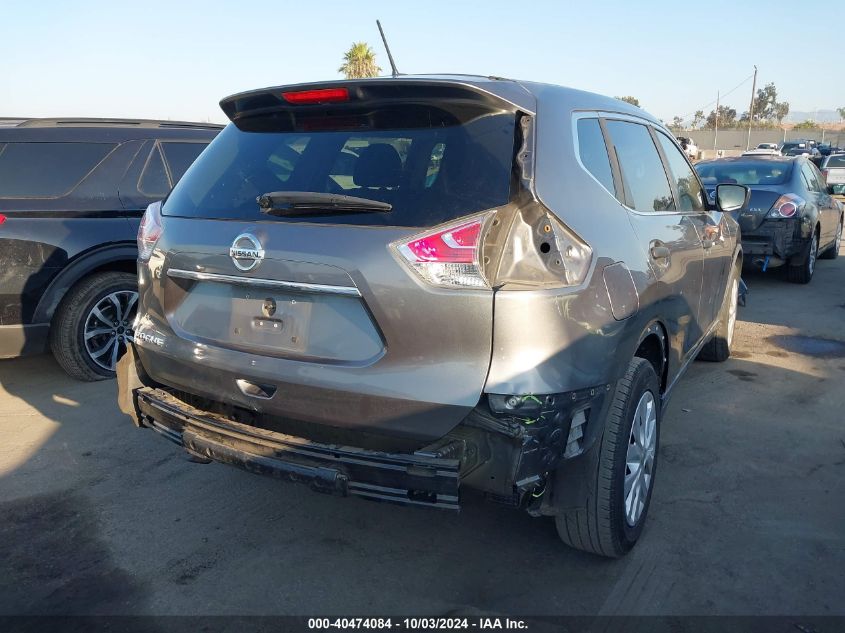 2016 Nissan Rogue S VIN: 5N1AT2MN6GC806295 Lot: 40474084