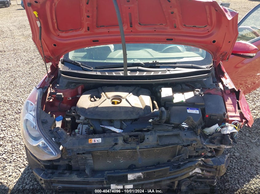 2013 HYUNDAI ELANTRA VIN: KMHDH4AE2DU941360