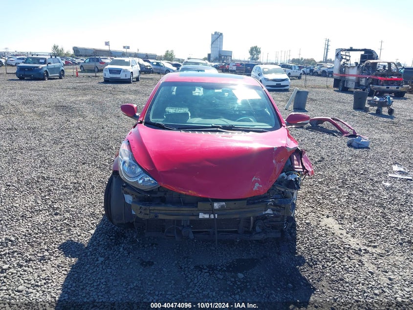2013 HYUNDAI ELANTRA VIN: KMHDH4AE2DU941360